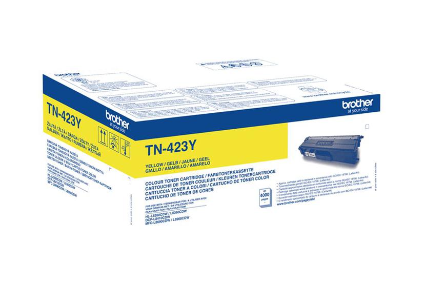 Brother Tn423y Jumbo Yield Gul Original Tonerpatron