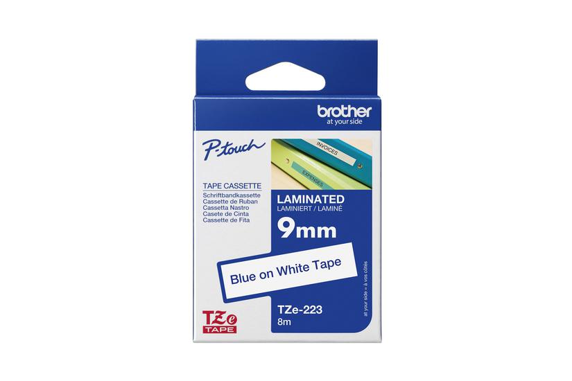 Brother Tze-223 Lamineret Bånd Kassette Rulle Cm