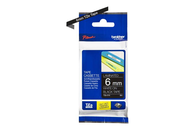 Brother Tze-315 Lamineret Bånd Kassette Rulle Cm