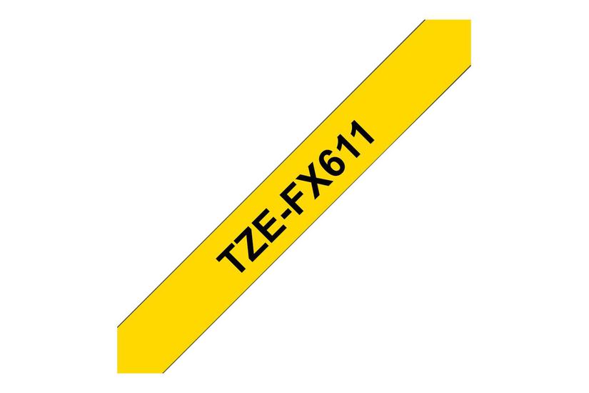 Brother Tze-fx611 Fleksibel Tape Kassette Rulle Cm