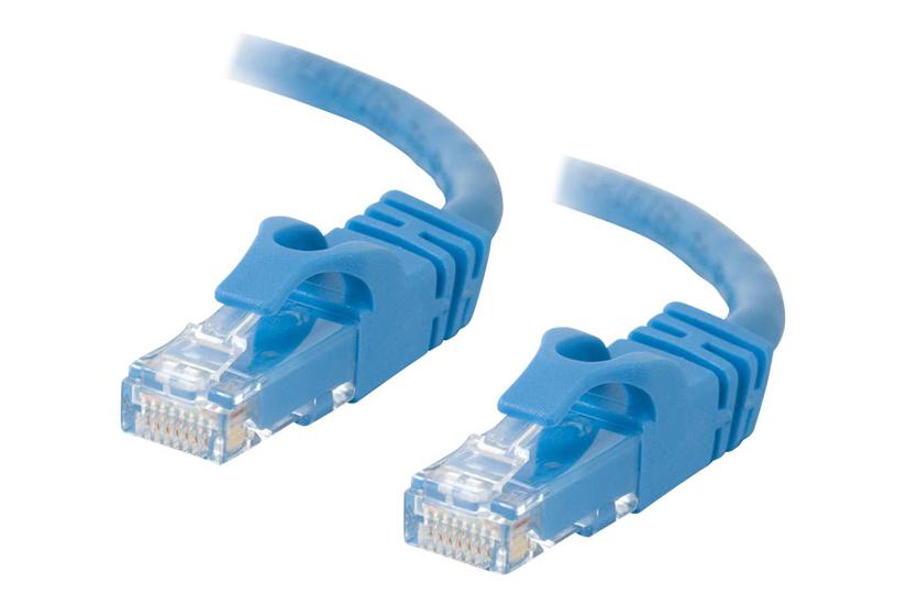 C2g Cat6 Booted Unshielded Utp Network Patch Cable Patchkabel Blå