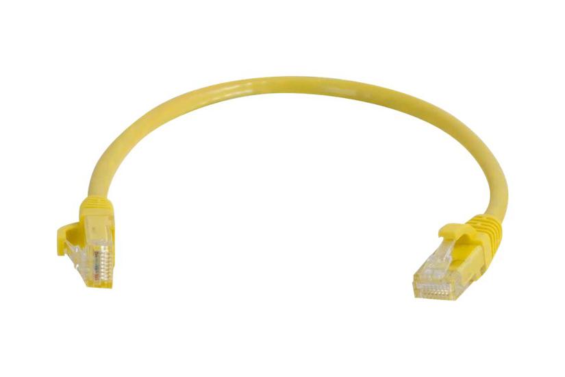 C2g Cat6 Booted Unshielded Utp Network Patch Cable Patchkabel Gul