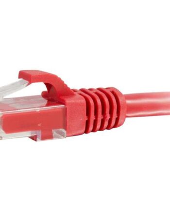 C2g Cat5e Booted Unshielded  Utp  Network Patch Cable Patchkabel     Rød