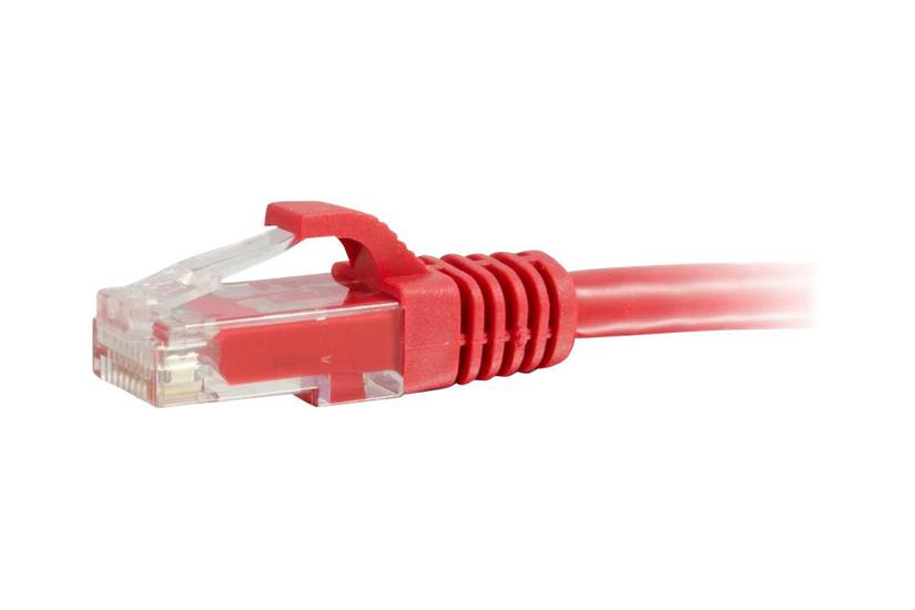 C2g Cat5e Booted Unshielded Utp Network Patch Cable Patchkabel Rød