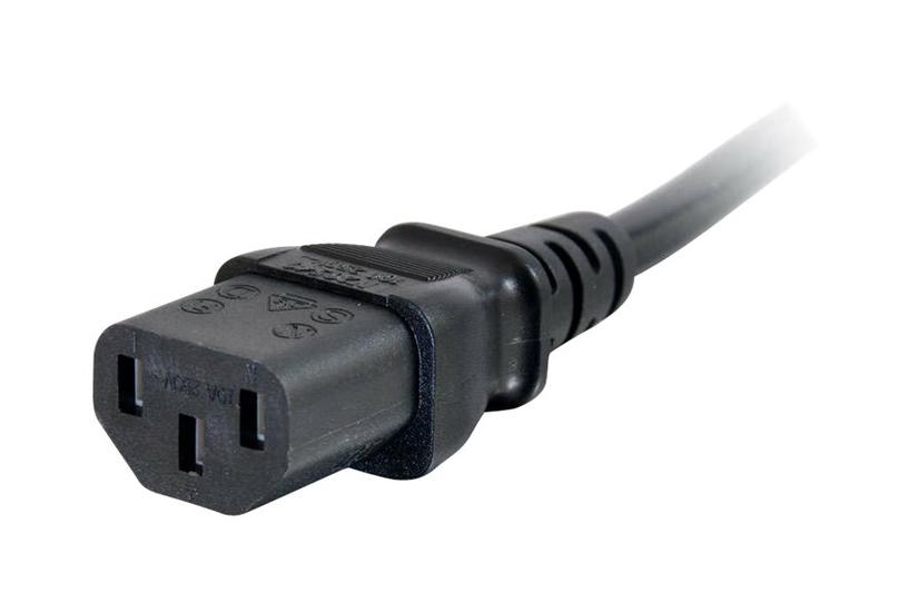 C2g Computer Power Cord Extension Forlængerkabel Til Strøm Power Iec 60320 C13 Til Iec 60320 C14