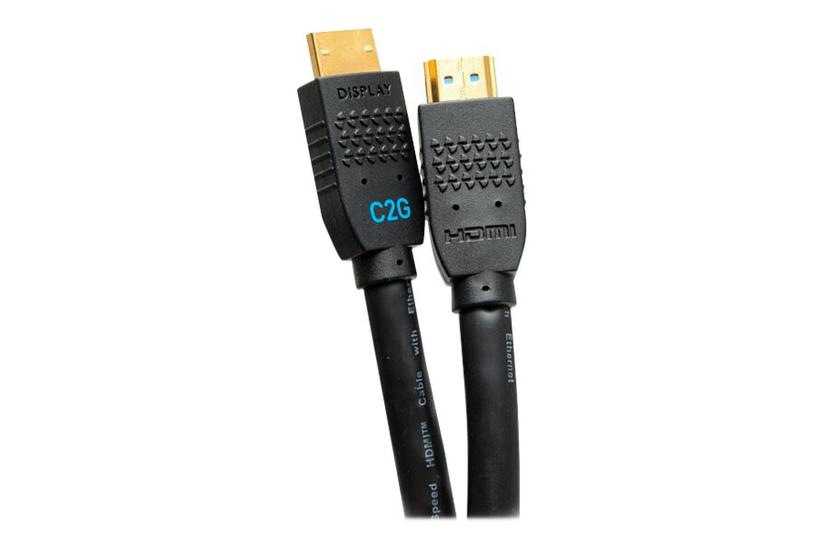 C2g 35ft Ultra Flexible 4k Active Hdmi Cable Gripping 4k 60hz In-wall Hdmi-kabel Med Ethernet 10