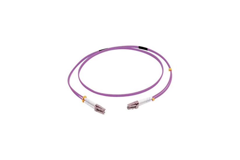 C2g 3m Lc Lc Om4 Lszh Fibre Patch Purple Patchkabel Lilla