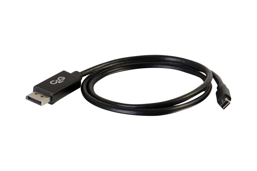 C2g 2m Mini Displayport To Displayport Adapter Cable 4k Uhd Black Displayport Kabel