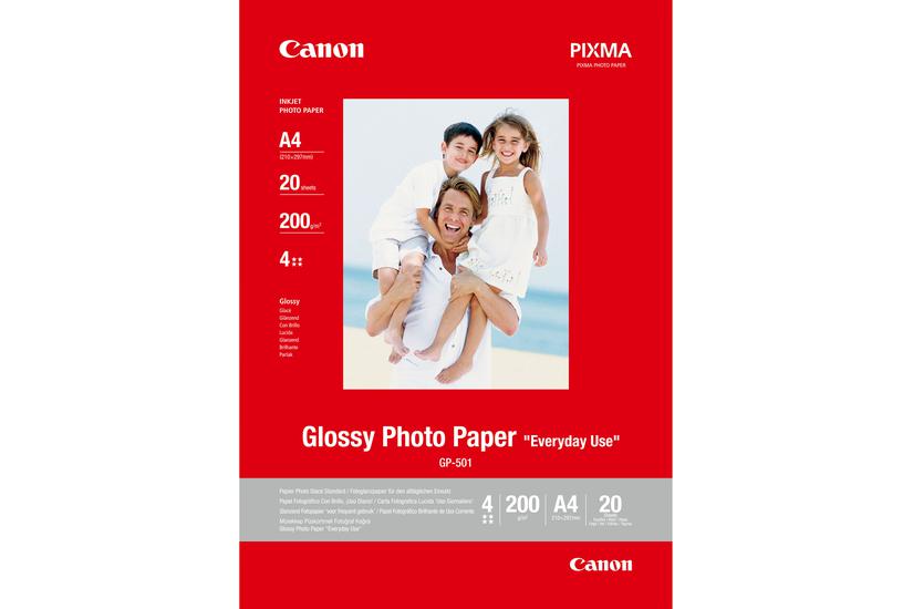 Canon Gp-501 Fotopapir Skinnende 20 Ark A4