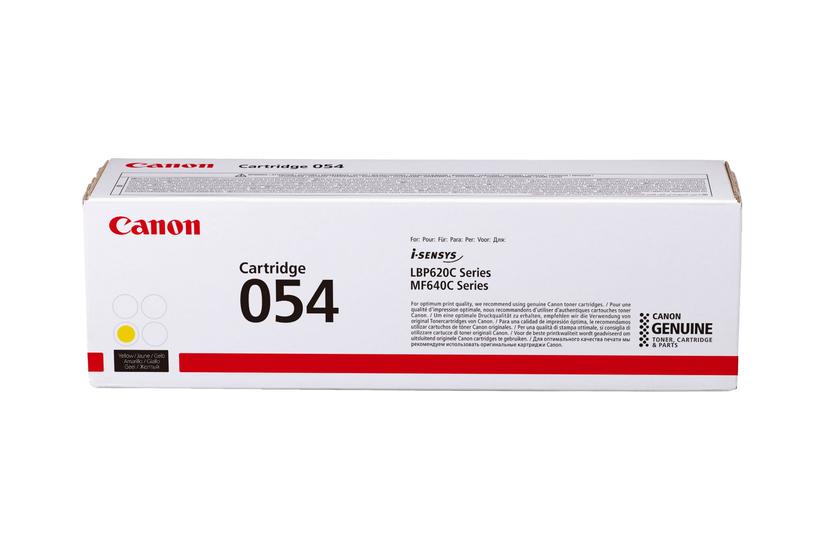 Canon 054 Høj Kapacitet Gul Original Tonerpatron