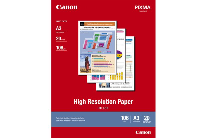 Canon Hr-101 Almindeligt Papir 20 Ark A3