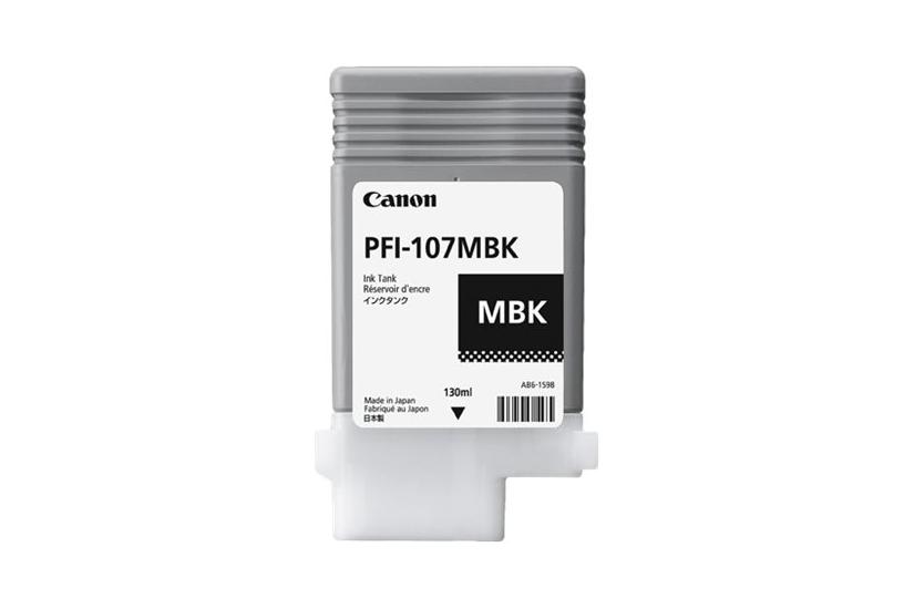 Canon Pfi-107 Mbk Mat Sort Original Blækbeholder