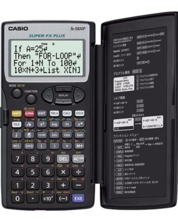 Casio Fx-5800p Videnskabelig Regnemaskine