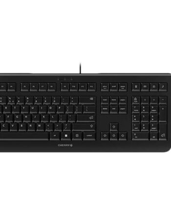 Cherry Dc 2000 Sæt Med Mus Og Tastatur Usa Sort Indgangsudstyr