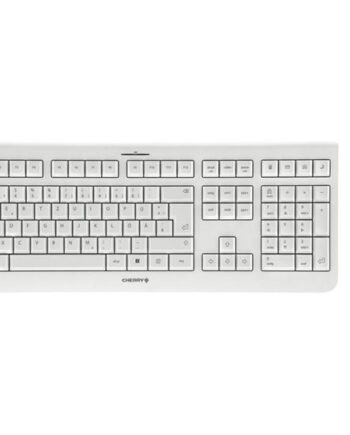Cherry Dw 3000 Sæt Med Mus Og Tastatur Tysk Bleg Grå Indgangsudstyr