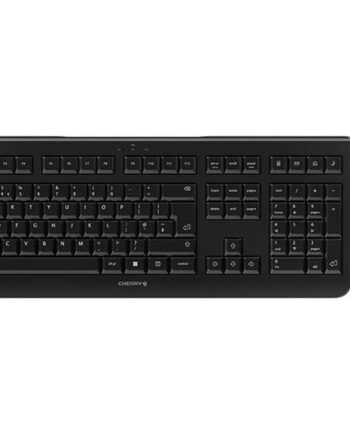 Cherry Dw 3000 Sæt Med Mus Og Tastatur Uk Sort Indgangsudstyr