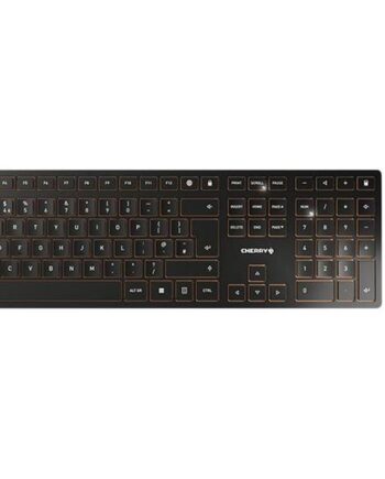 Cherry Dw 9100 Slim Sæt Med Mus Og Tastatur Qwerty Uk Sort Bronze Indgangsudstyr