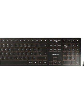 Cherry Dw 9100 Slim Sæt Med Mus Og Tastatur Qwertz Tysk Sort Bronze Indgangsudstyr