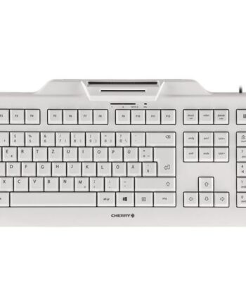 Cherry Kc 1000 Sc Tastatur Belgisk Bleg Grå Indgangsudstyr