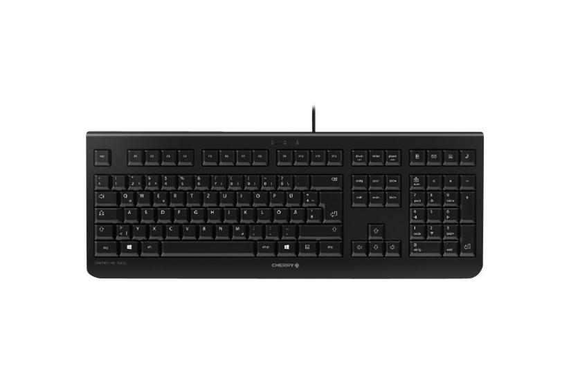 Cherry Kc 1000 Tastatur Schweizisk Sort Indgangsudstyr