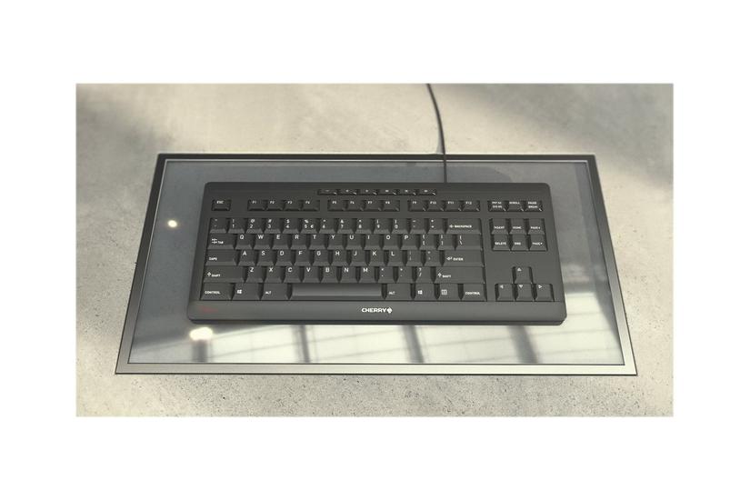 Cherry Stream Keyboard Tkl Tastatur Qwertz Tysk Sort Indgangsudstyr