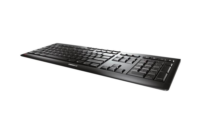Cherry Stream Keyboard Wireless Tastatur Us International Sort Indgangsudstyr