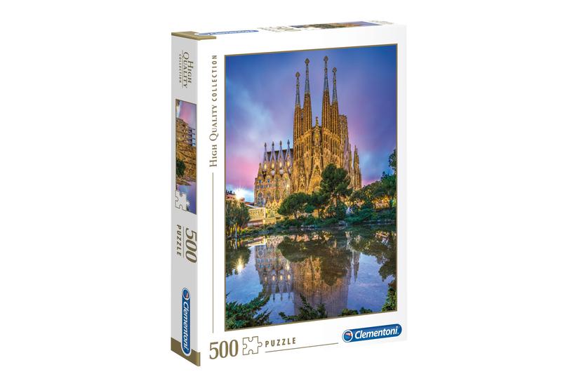Clementoni High Quality Collection Barcelona Puslespil 500 Stykker 49 36 Cm 10 år Og Op