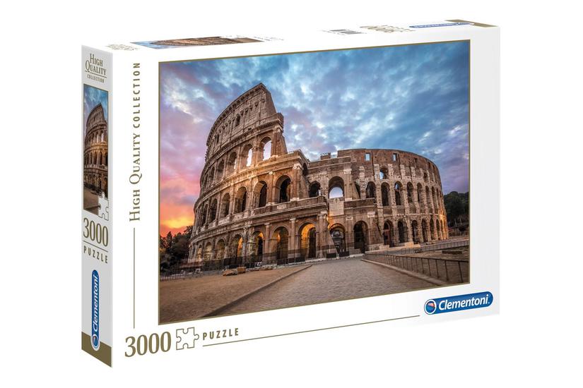Clementoni High Quality Collection Coliseum Sunrise Puslespil 3000 Stykker 118 84 Cm 10 år Og Op