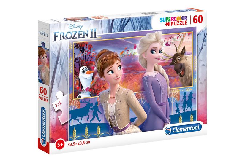 Clementoni Supercolor Disney Frozen Puslespil 60 Stykker 33 23 Cm år