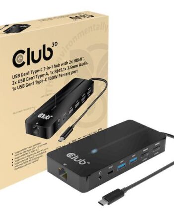 Club 3d Csv-1595 Dockingstation Usb-      Gen       Hdmi 1gbe