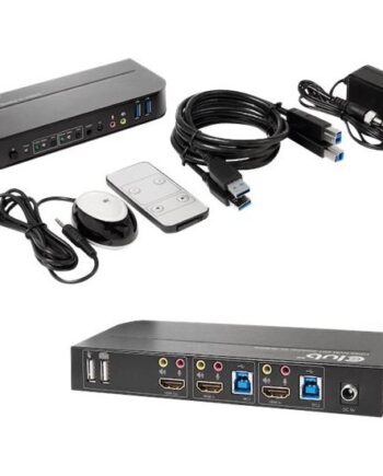 Club 3d Csv-1382 Kvm   Audio-switch   Porte