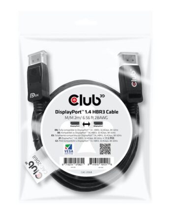 Club 3d Displayport Kabel Displayport Til Displayport