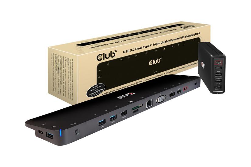 Club 3d Dockingstation Usb- Gen Vga Hdmi Dp 1gbe