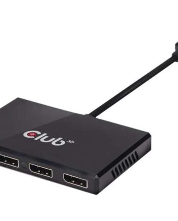 Club 3d Sensevision Multi Stream Transport  Mst  Hub Csv-6400 Video- Audiosplitter   Porte