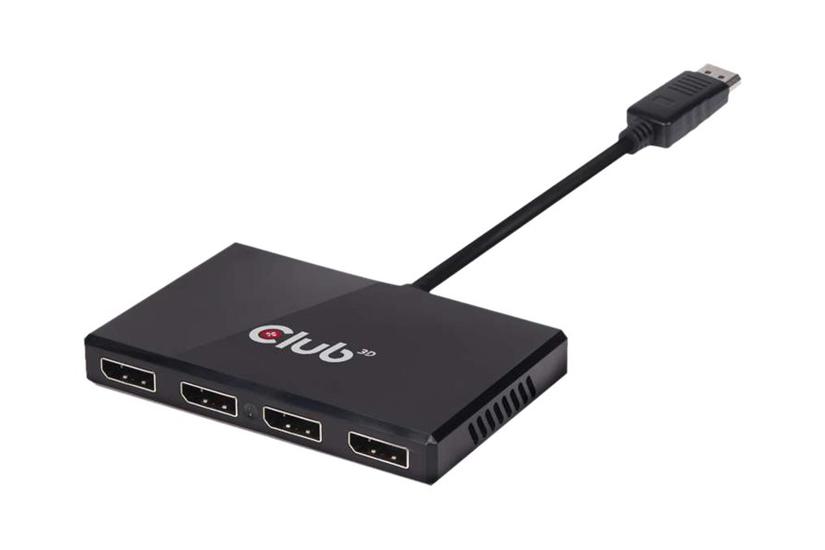 Club 3d Sensevision Multi Stream Transport Mst Hub Csv-6400 Video- Audiosplitter Porte