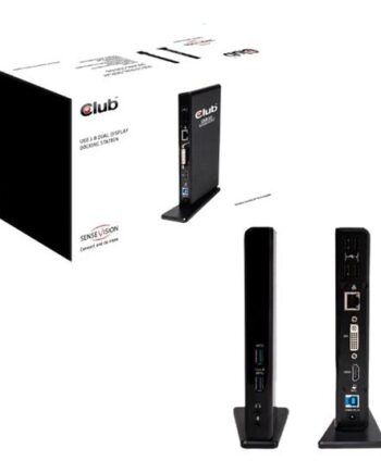 Club 3d Sensevision Usb     Dual Display Docking Station Dockingstation Usb Dvi  Hdmi
