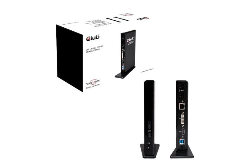 Club 3d Sensevision Usb Dual Display Docking Station Dockingstation Usb Dvi Hdmi