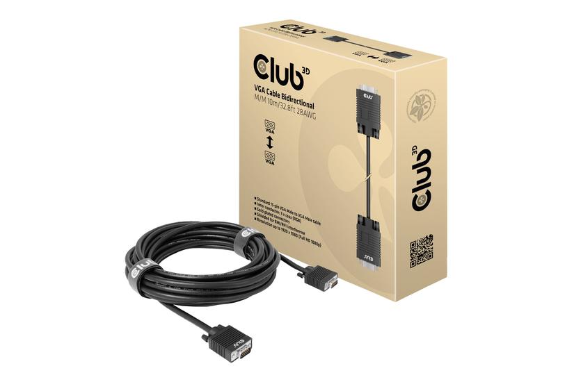 Club 3d Vga-kabel Hd-15 Vga Til Hd-15 Vga 10