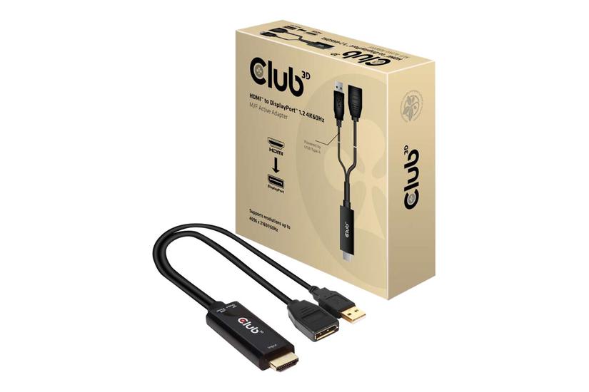 Club 3d Videoadapter Displayport Hdmi 25 Cm