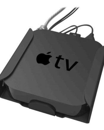 Compulocks Apple Tv Security Mount  4th  4k  -2nd Gen   2018-2021  Monteringssæt For Mediabox Jet Black
