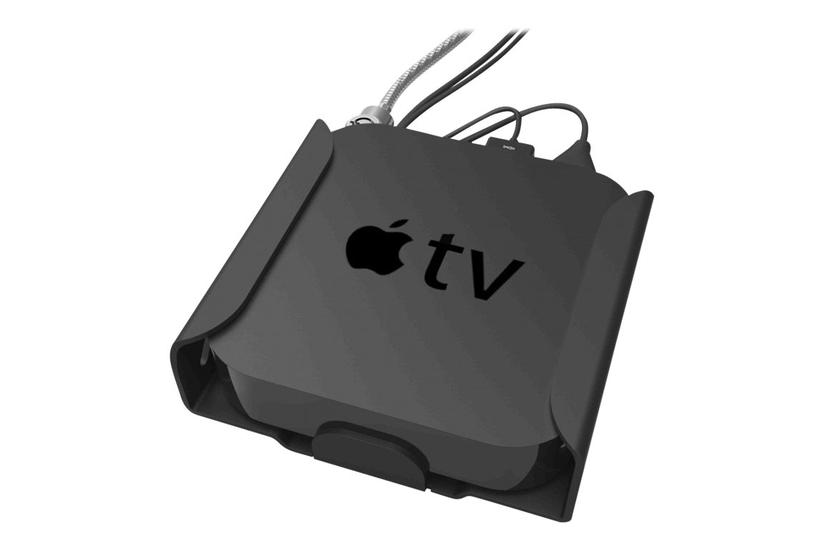 Compulocks Apple Tv Security Mount 4th 4k -2nd Gen 2018-2021 Monteringssæt For Mediabox Jet Black