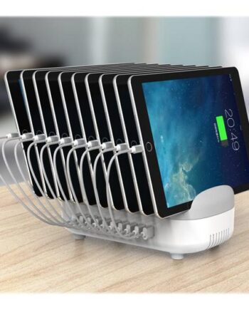 Compulocks 10 Ports Usb Charging Dock Station With Eu Plug Opladningsstation Usb 120 Watt