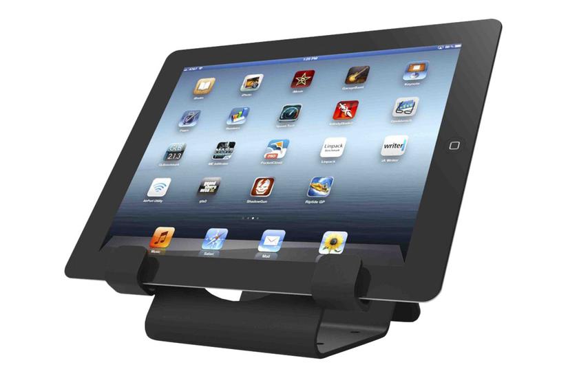 Compulocks Universal Tablet Holder With Keyed Cable Lock Sikker Bordstander For Tablet
