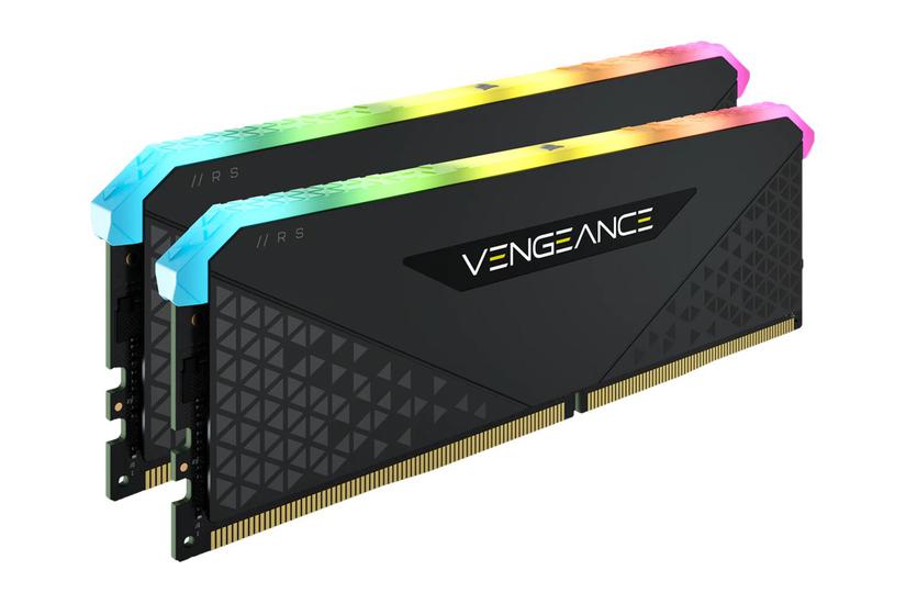 Corsair Vengeance Rgb Rs 16gb:2x8gb Ddr4 Ram 3200mt Dimm 288-pin Ikke-ecc Cl16