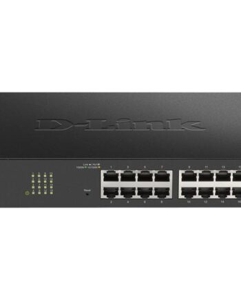 -link Dgs 1100-24pv2 Switch 24 Porte Smart Monterbar På Stativ