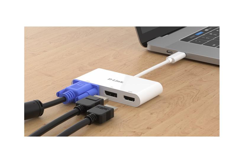 -link Dub-v310 Videoadapter Displayport Hdmi Vga 11 Cm