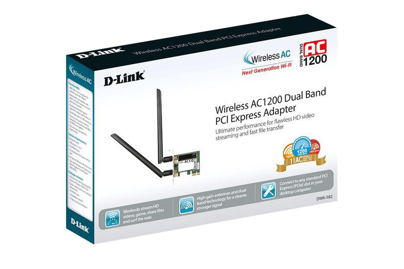 -link Wireless Ac1200 Dwa-582 Netværksadapter Pcie