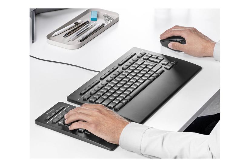 3dconnexion Keyboard Pro With Numpad Tastatur Og Numerisk Tastatur-sæt Qwerty Nordisk Indgangsudstyr