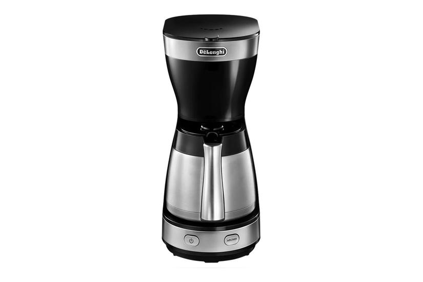 De Longhi Icm16710 Kaffemaskine Sort Sølv