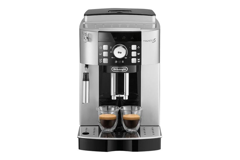 De Longhi Magnifica Ecam21 117 Sb Automatisk Kaffemaskine Med Mælkeskummer 15 Bar Sølv Sort